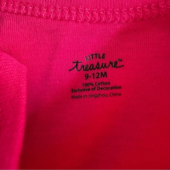 Bundle 9M Baby Girls 9PC Set Lot Dresses Pajama Pants Overall Bubble Onesie - Picture 7 of 12